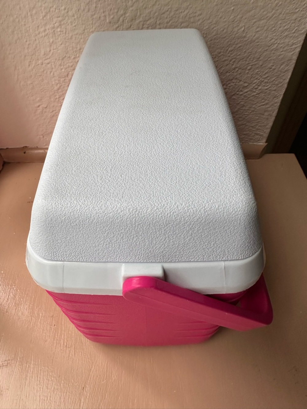 Mini Pink Hardshell Cooler - Picture 5 of 9